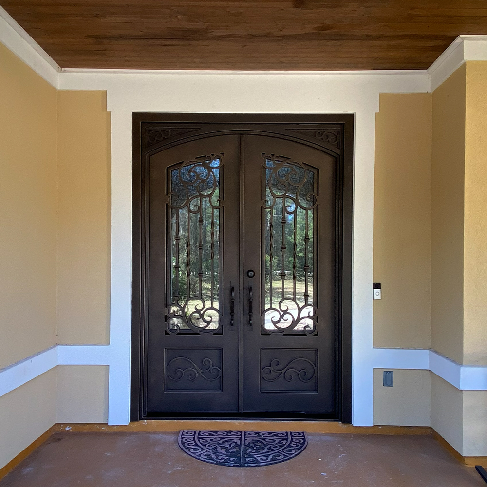 forest landscape b&w