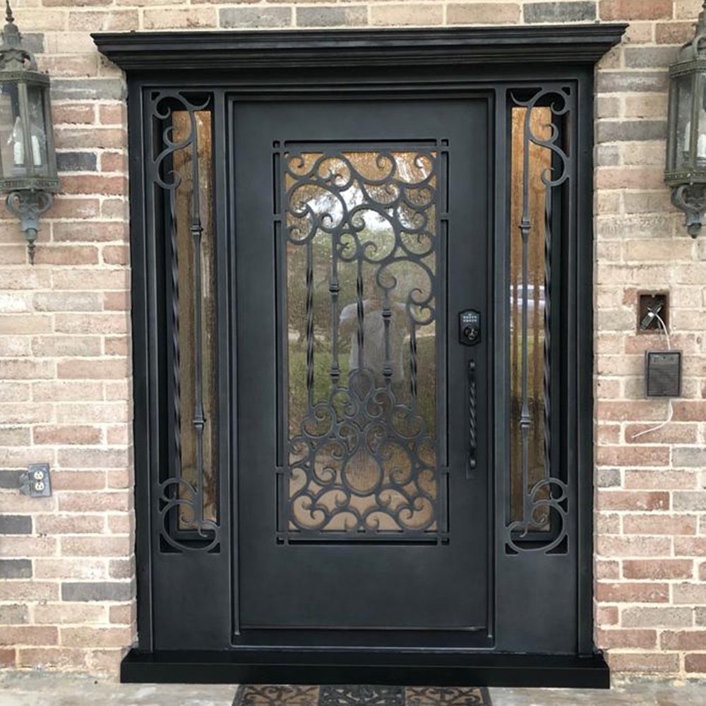 forest landscape b&w