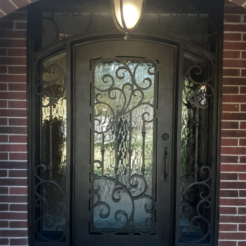 forest landscape b&w