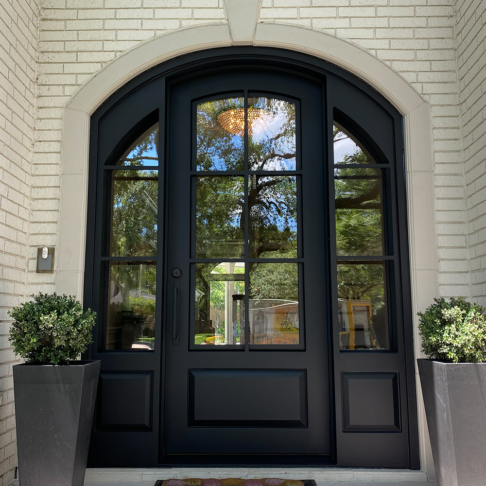 forest landscape b&w