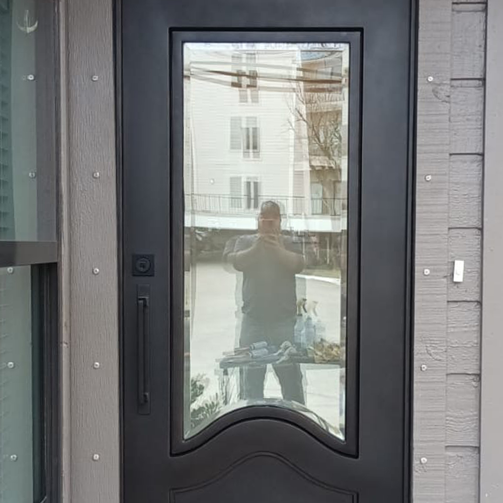 forest landscape b&w