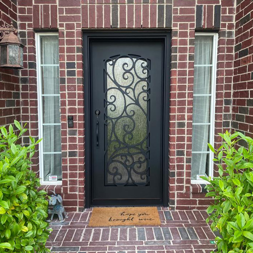 forest landscape b&w