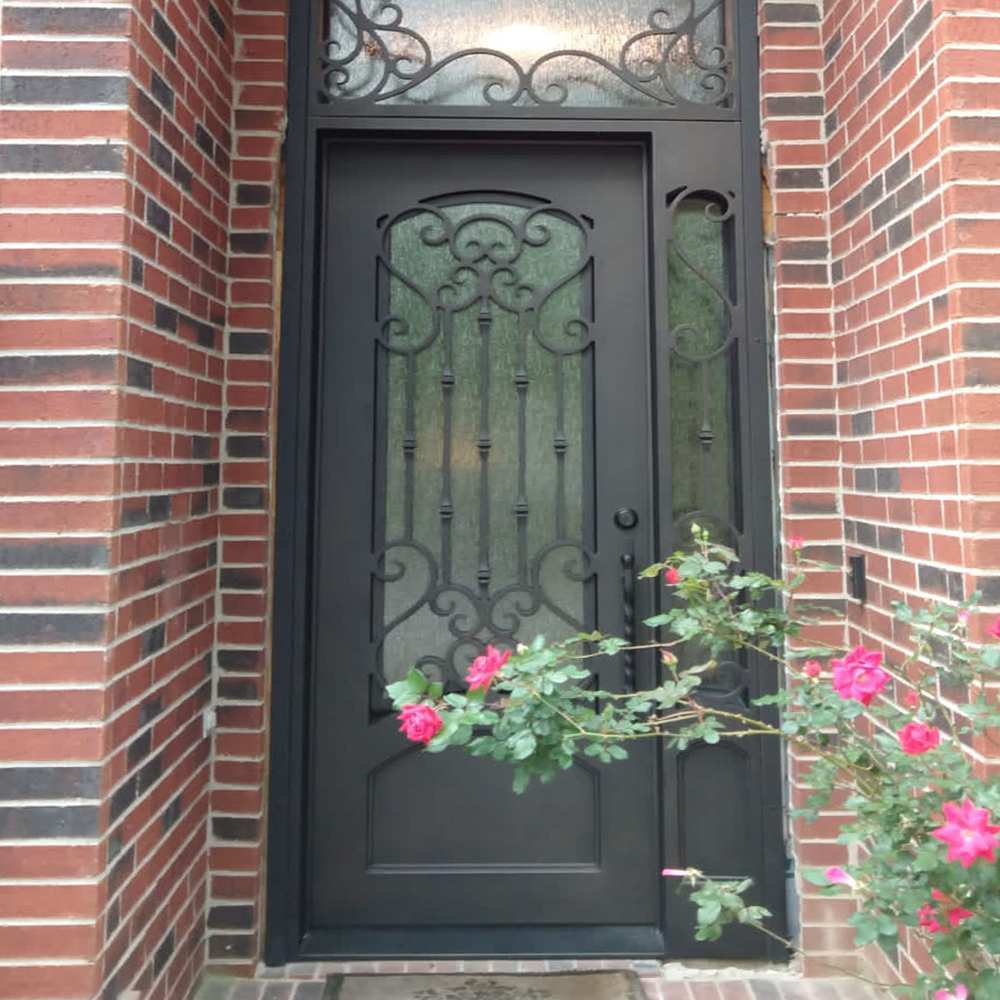 forest landscape b&w