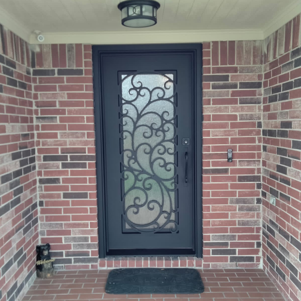 forest landscape b&w