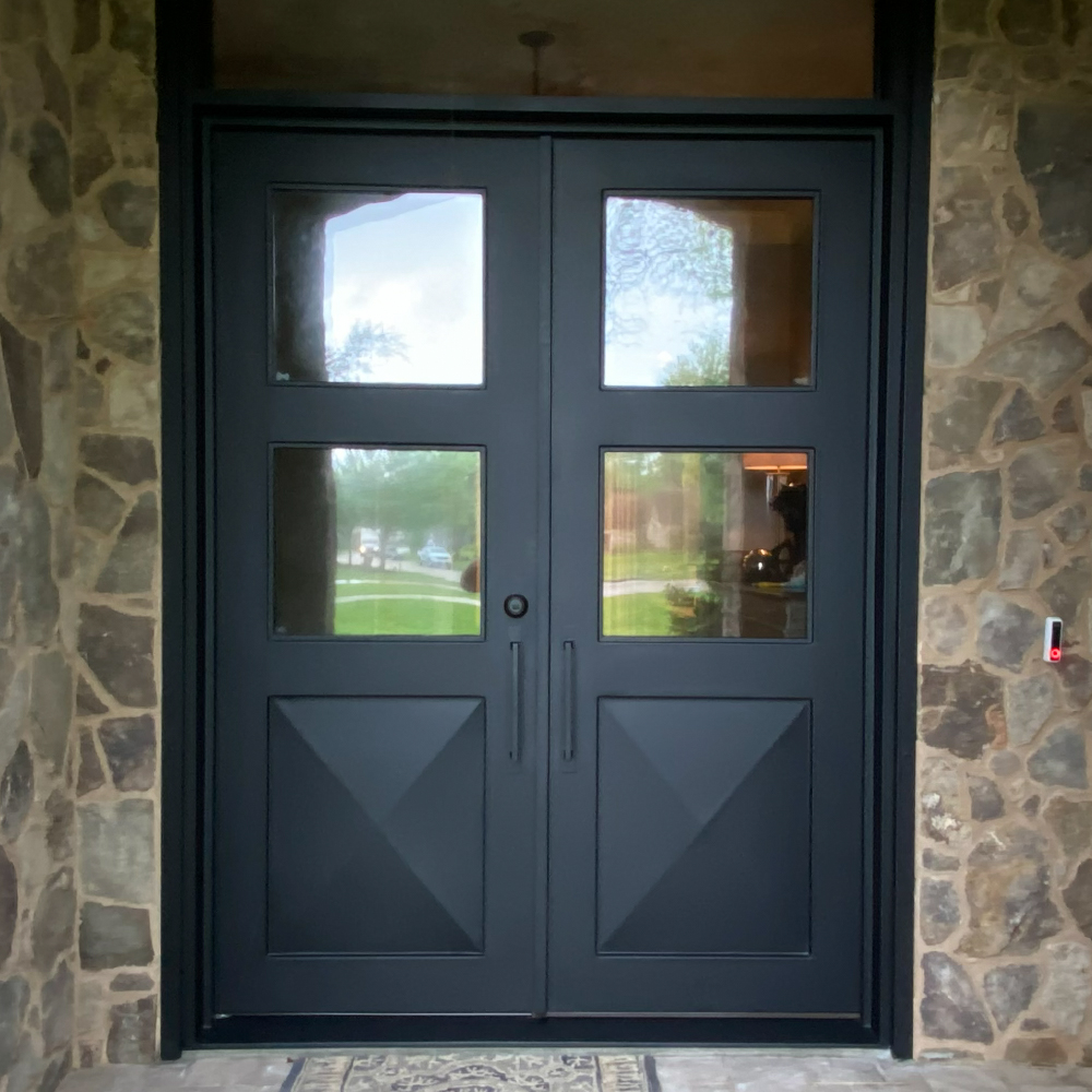 forest landscape b&w