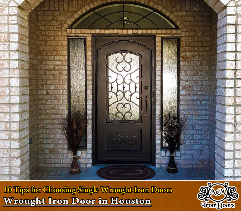 18 Wrought Iron Door in Houston