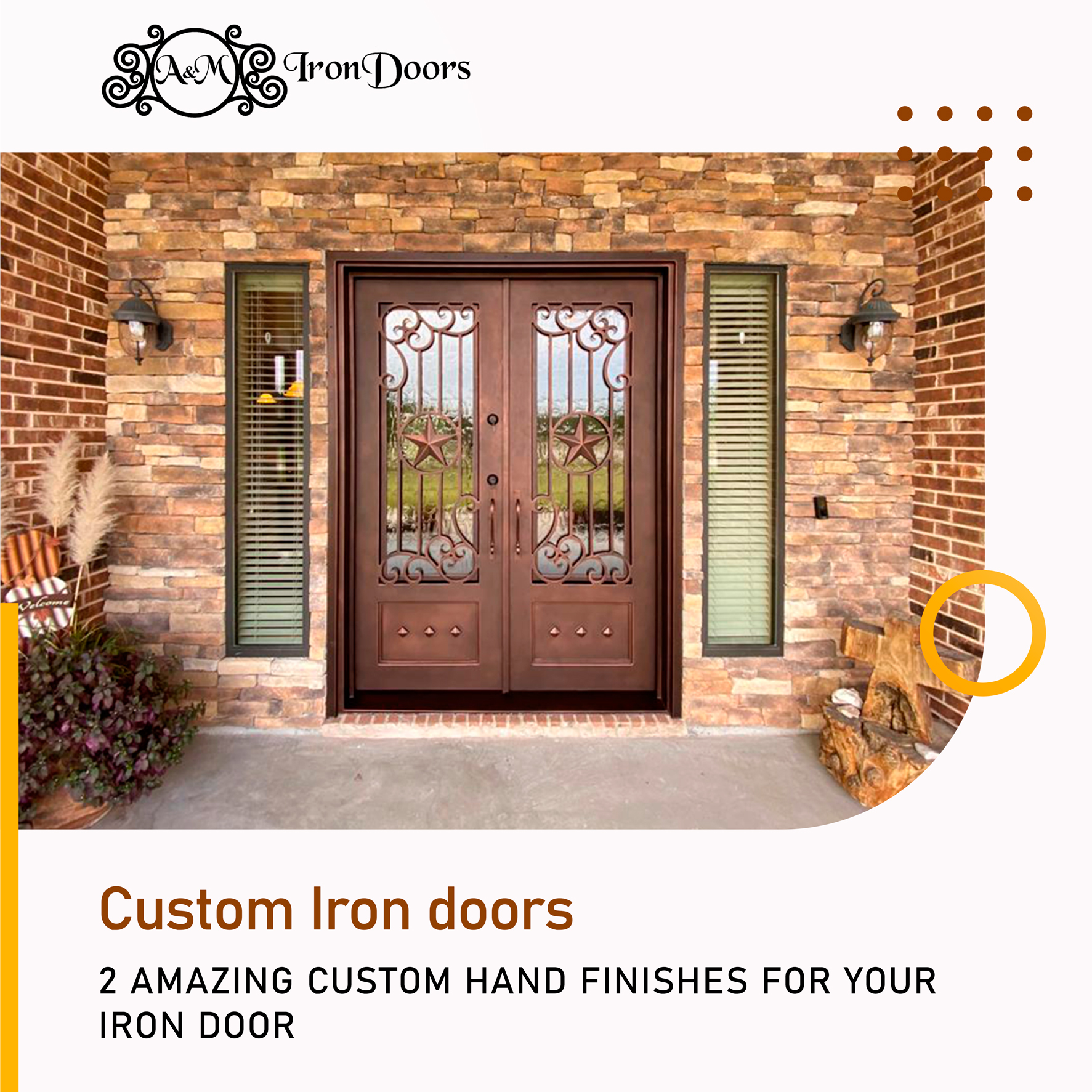 03 Custom Iron doors