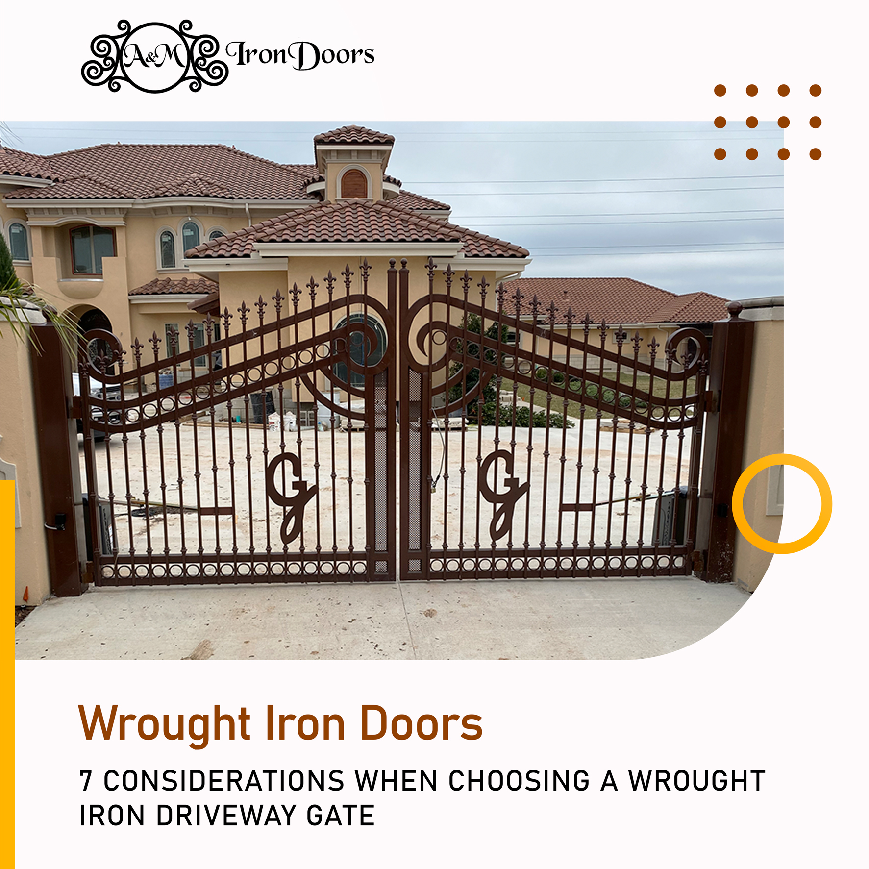 24 Wrought Iron Doors