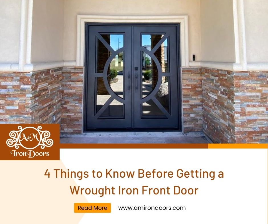 19 Wrought Iron Front Doors